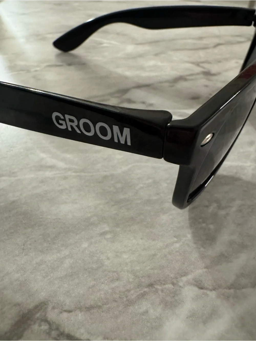 Groom Black Bachelor Party Wedding Sunglasses Engagement Party Honeymoon Gift